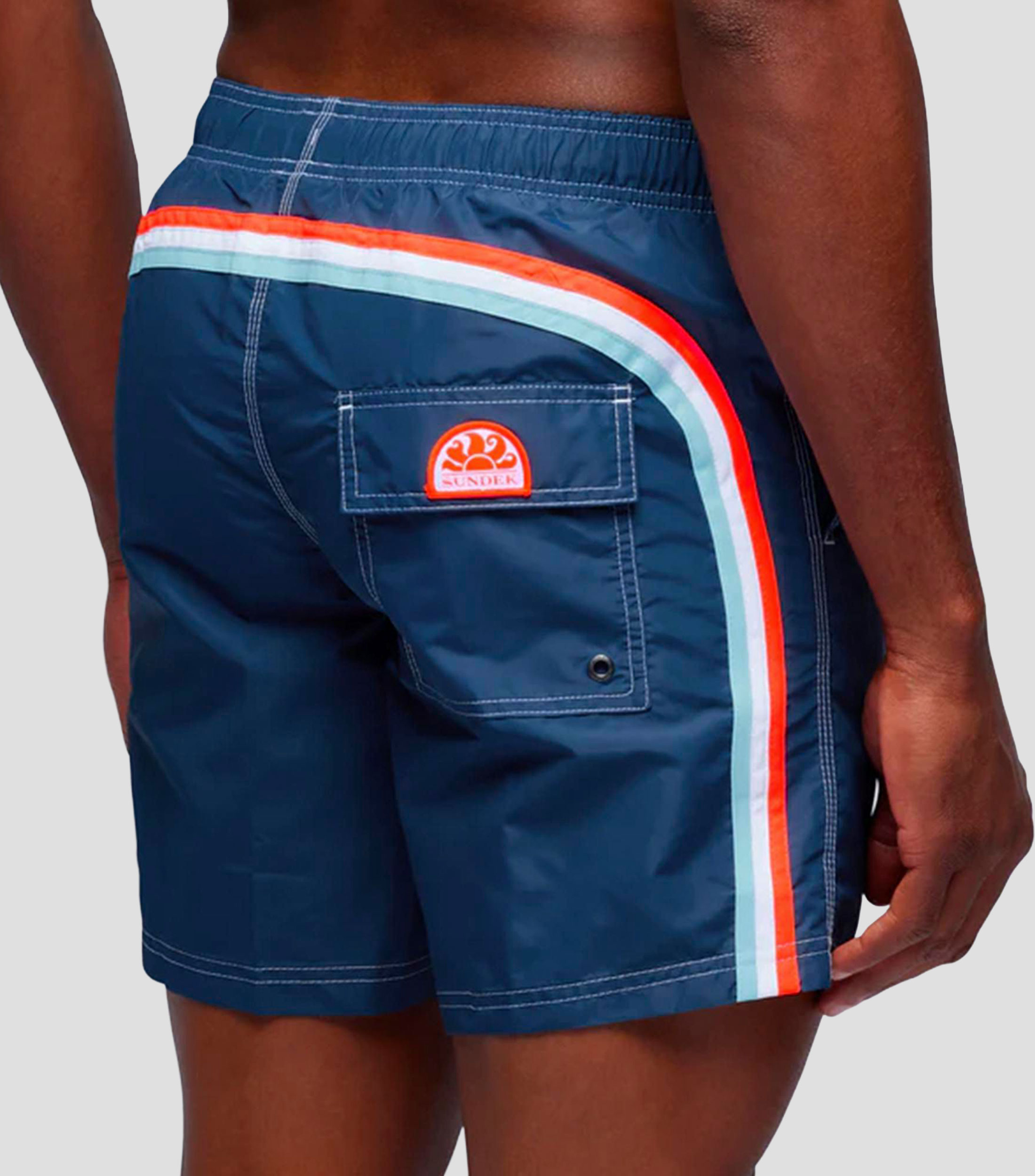 Traje de baño liso Hombre